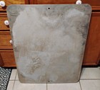 Vintage  private Railroad Crossing    no Trespassing  Large Metal Sign    l  k 
