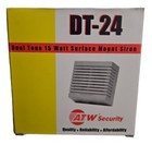 Atw Security Dt-24 Dual Tone 15 Watt Surface Mount Siren New Home Business Alarm