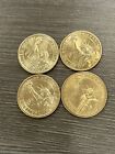     rare Magicians Gold Liberty Dollar Expanded Shell Coin Magic Trick     