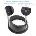 Recoil Usp8b 8  Speaker Pods  Surface Mount With Gaskets pair  Utv Boat Rv Car