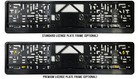 Custom German License Plate - Small Font   Valid Hologram - Fits 11 Characters