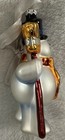 Frosty The Snowman Glass Christmas Ornament Warner Bros S11 Wbei   Cm Rare Htf