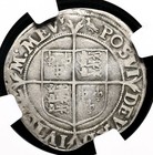 England  Elizabeth I  1558-1603  Hammered Silver Shilling  S-2555  Ngc Vf25