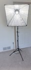 Neewer Softbox Lighting Kit W  Light Stand Square rectangle Black