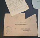 Ww2 Wwii German Third Reich Reichsbahn Cover W Letters Documents Germany 