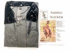 M f Western Saddle Slicker  Black