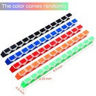 30 Pack 24 Blocks Magic Speed Cubes  Mini Snake Cube  Mini Plastic Puzzle Cub   