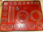 Vintage 1967 Kenner Spirograph Set 401 Original Red Box  Incomplete