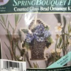 Mill Hill  Counted Glass Bead Kit  Spring Bouquet Ii Ornament  Mhsb16