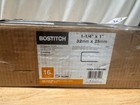 Stanley Bostitch 16ga Brite  Staples 1    Crown X 1-1 4    Leg Box 10 080 8116
