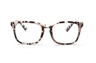 Classic Rectangle Horn Rimmed Blue Light Blocking Glasses Unisex Fashion Eyewear