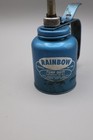 Vintage Rainbow Pump Oiler 10 Oz Eagle Mfg Wellsburg Wv Spout Usa