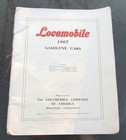 1907 The Locomobile Book Softbound  46  Page Illustrated Sales Catalog Rough Wow