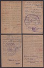 Pakistan 1950s Postal Cards Uprated For Registration  5 