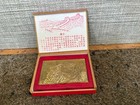 Vintage China Souvenir  i Climbed The Great Wall  Medallion In Box 