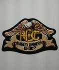Hog Harley Owners Group Patch And Pin New 4 5 8  X 3 1 4 