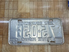 Vintage 1969 New Brunswick Picture Province License Plate