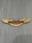 Rare 3  Harley Davidson Gold Wings Pin Motorcycle Hog Leavens