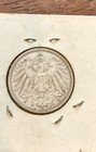 1906 German 1 Mark Coin 900 Silver Excellent Condition