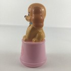 Disney Lady   The Tramp Empty Bubble Bath Container Coin Bank Collectible Toy