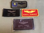Vintage Usaf Military Air Force Patches 28   4 Name Patches Patch