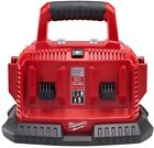 Milwaukee Compact Battery M18 Sequential Port Charger 6 Pack Charging Station