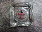 Vintage Advertising Glass Ashtray  bavarian Beer  Pottsville  Pa   n2