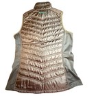 Ariat Womens Brown Quilted Western Equestrian Puffer Vest Size Medium Full Zip