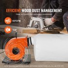 Workshop Mobile Wood Dust Collector Engraving Machine Dust Separator 1hp