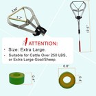Cattle Banding Tool Calf Castration Kit Large Bander W 25 Bands Livestock