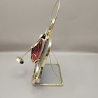 3 Dimensional Stained Glass Angel Suncatcher Figurine Tealight Candle Holder 8 