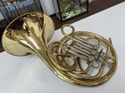 Used Holton H602 Single F French Horn For Parts Or Repair  Selling As-is W  Case