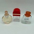 Vintage Empty Miniature Perfume Bottle Lot Christian Dior Elizabeth Arden Dance