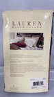 Ralph Lauren Cape Catherine Vine Tobacco Euro European Sham Brown Chocolate New