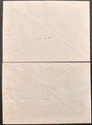 Finland  b98-102 Fdc 2  1949-50  Flowers  Tb  d