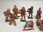 9- Vintage Barclay Manoil Wwi Lead Soldier Figures Lot 