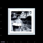 Old Vintage Square Photo Solo Woman Graduate Graduation Cap Gown Glasses