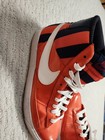 Vintage Nike Blazer Mid  77   Orange navy Stripe Sneakers Mens Size 10 5