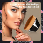 1 Count Flat Top Kabuki Foundation Brush For Liquid Powder Makeup
