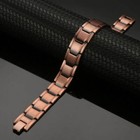 Nice Pure Copper Magnetic Bracelet Arthritis Pain Relief Energy Power Men Women