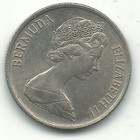 Very Nice High Grade Au   1970 Bermuda 10 Cents-jan201