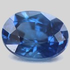 Heated 0 88ct 6 2x4 7mm Oval-cut Natural Blue Sapphire