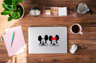 Peeking Minnie   Mickey Disney Decal Stickers  Add Magic Anywhere  - 6547