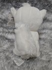 Neopets White Doglefox Petpet 7  Plush Vintage 2002