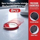 Air Hockey Pucks 2 5 Inch 8 Pack Durable Smooth Glide Replacement Pucks