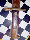 Us Spanish American War Model M1892 Krag Bayonet Dated 1898
