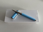 S t  Dupont Line D Turquoise And Palladium Fountain Pen  420221xl