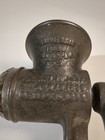 Antique Universal No  2 Food Chopper Grinder Lf c New Britain Conn Patent 1890 s