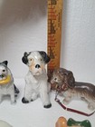 Vintage Dog Figurine Lot Of 10 Bone China Japan Taiwan 2  4  Terrier Pomeranian 