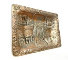 Vintage Washington State Metal Souvenir Tray Made In Japan